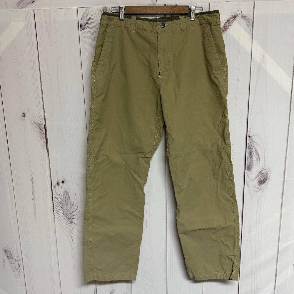 The North Face Men’s Pants 36 Khaki/Olive Stretch Canvas EUC